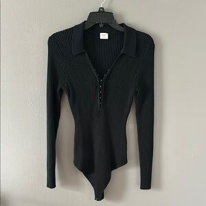 Abercrombie and Fitch Hook and Eye Clasp Bodysuit
